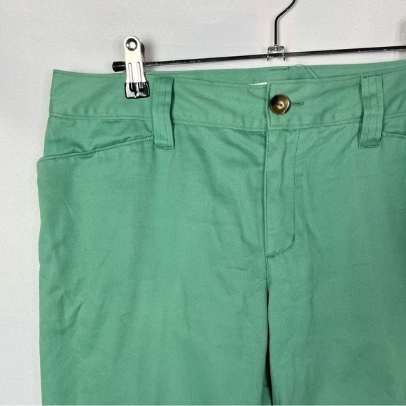 Fossil Green Chino Straight Leg Cropped Pants 6 - Picture 3 of 3